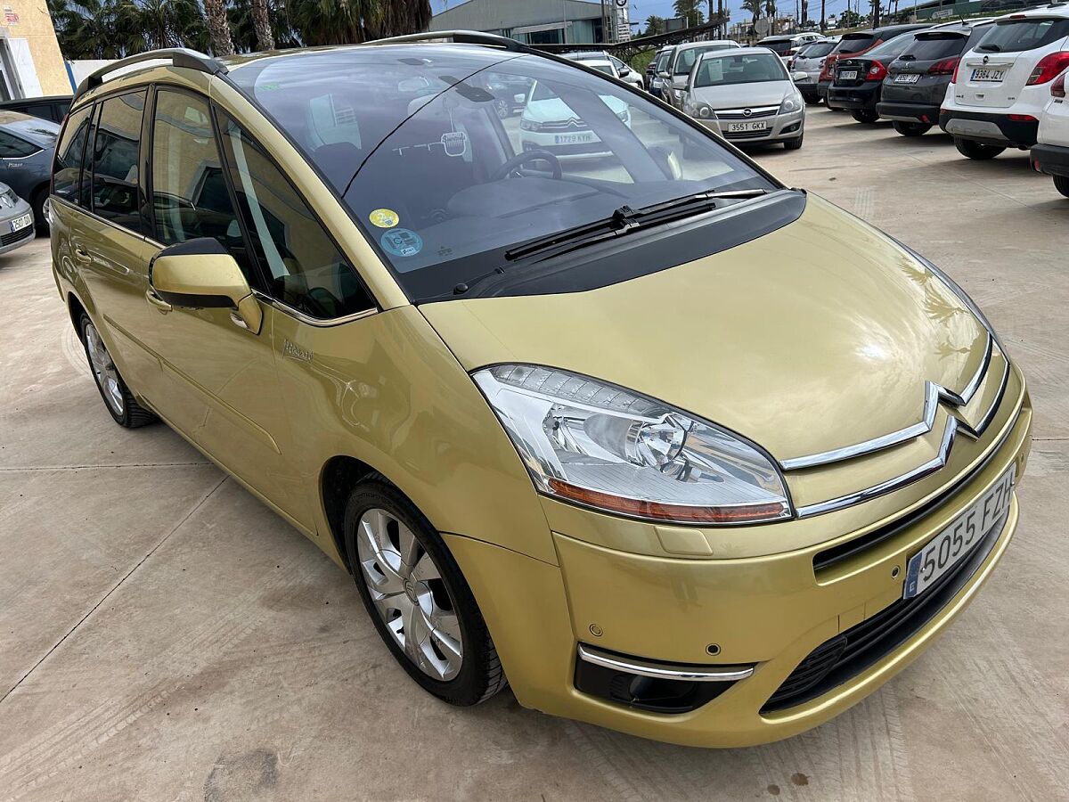 CITROEN C4 GRAND PICASSO EXCLUSIVE 2.0 AUTO SPANISH LHD IN SPAIN 83K 7 SEATS SUPERB 2008